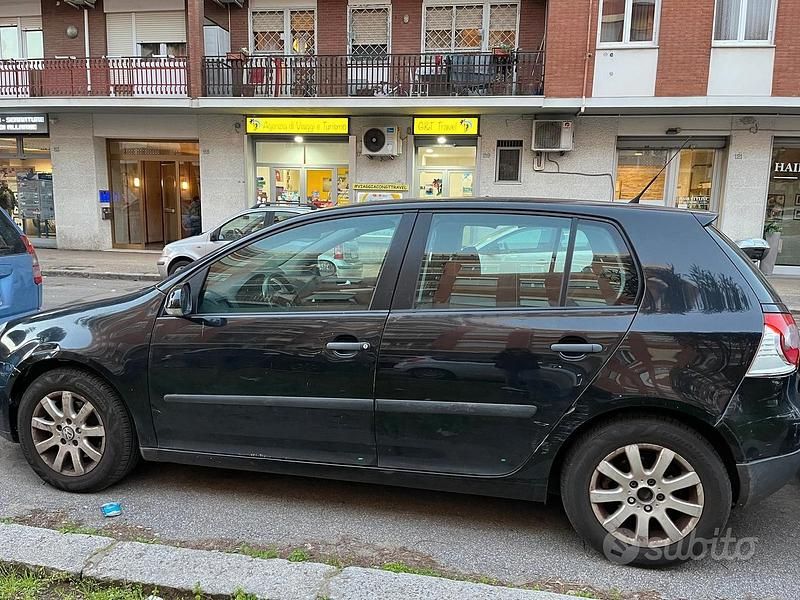 Usata VW Golf V 105 CV (77 kW) 2007 Nero Berlina