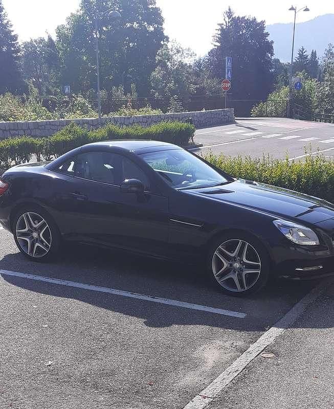 Usata Mercedes SLK200 184 CV (135 kW) 2011 Nero Cabrio