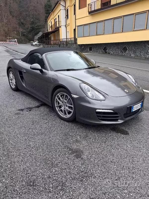 Usata Porsche Boxster 265 CV (194 kW) 2014 Grigio Cabrio