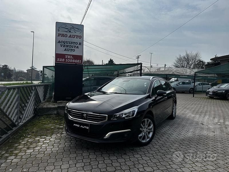 Usata Peugeot 508 Business-Line 115 CV (84 kW) 2015 Nero Station wagon