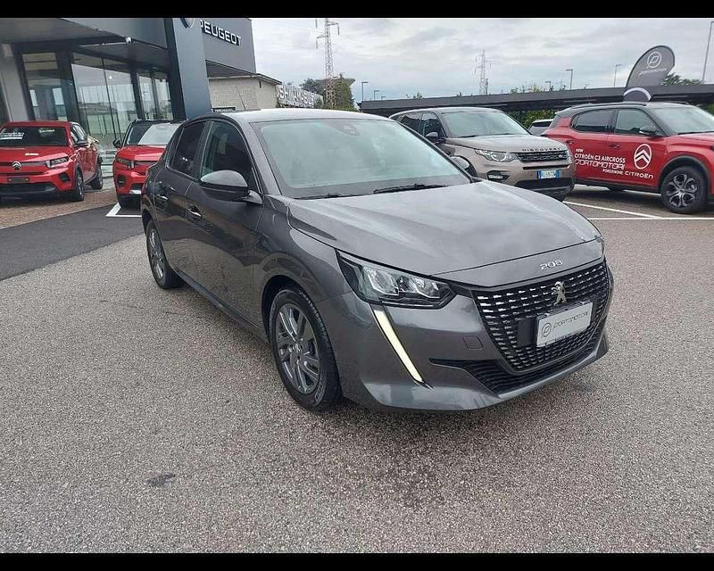 Usata Peugeot 208 Active 102 CV (75 kW) 2022 Grigio Utilitaria