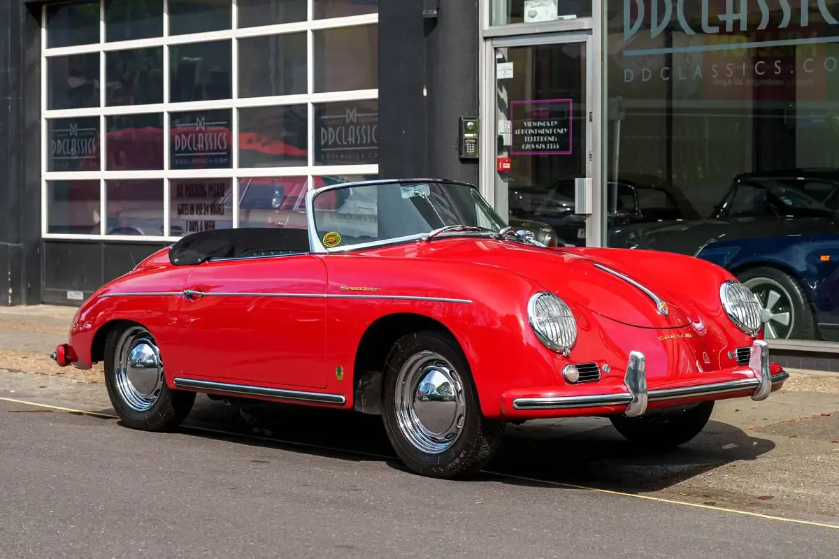 Usata Porsche 356 B 75 CV (55 kW) 1959 Rosso Cabrio