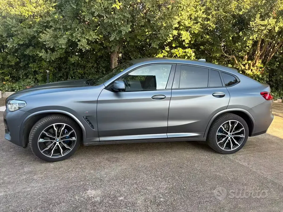 Usata BMW X4 M Sport 190 CV (139 kW) 2020 Grigio SUV