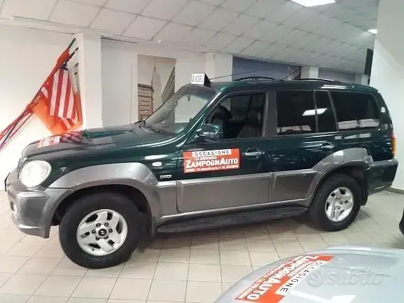 Usata Hyundai Terracan Premium 150 CV (110 kW) 2003 Verde SUV