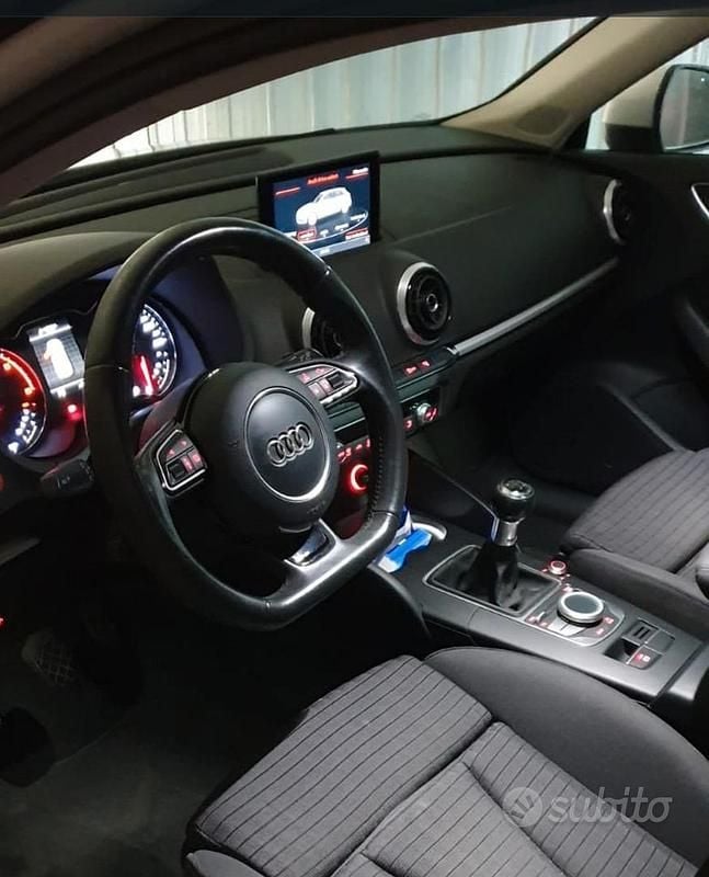 Usata Audi A3 Ambition 150 CV (110 kW) 2016 Bianco Berlina