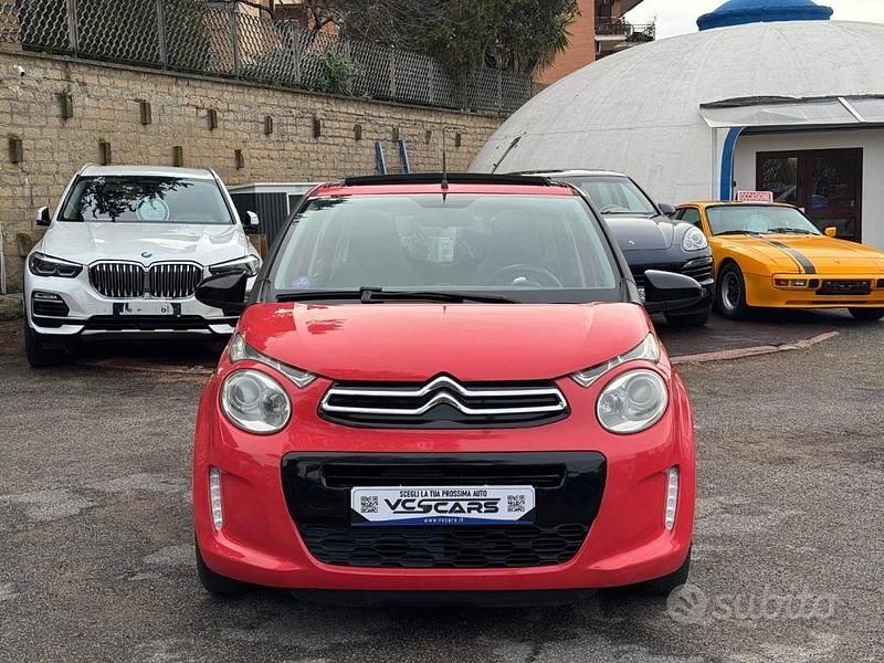Usata Citroën C1 PureTech 82 CV (60 kW) 2014 Rosso Utilitaria