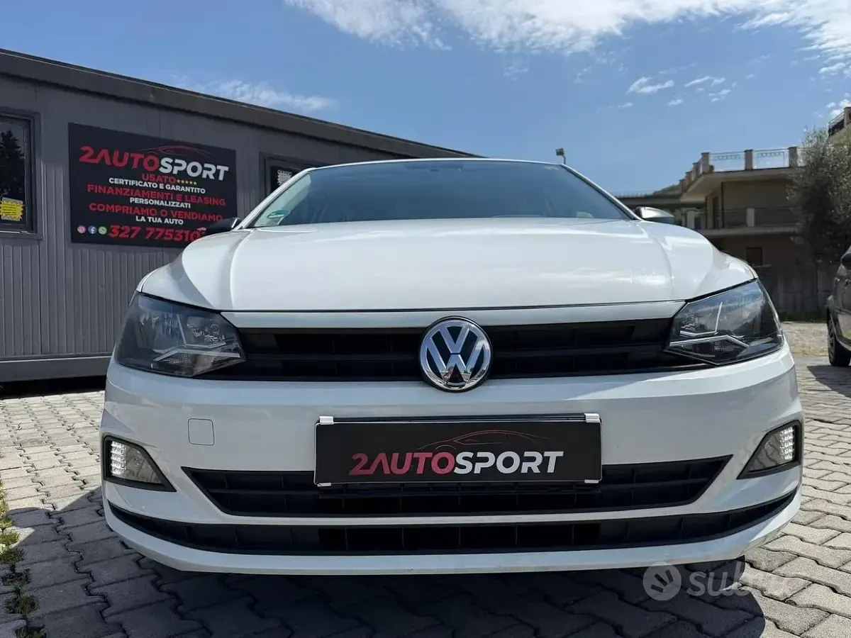 Usata VW Polo 95 CV (69 kW) 2018 Bianco Utilitaria