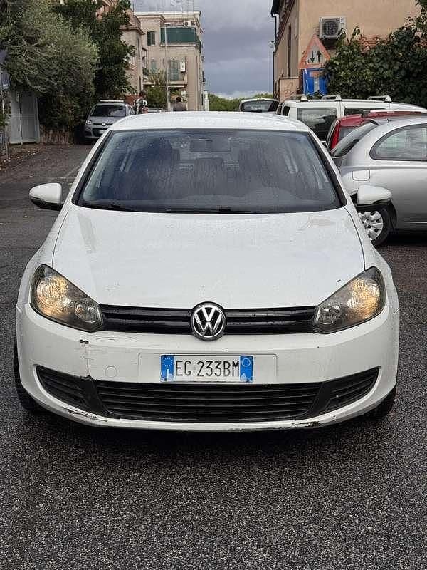 Usata VW Golf VI Highline 122 CV (89 kW) 2011 Bianco Utilitaria