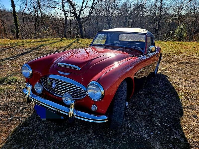 Usata Austin Healey 100/6 120 CV (88 kW) 1959 Rosso Cabrio