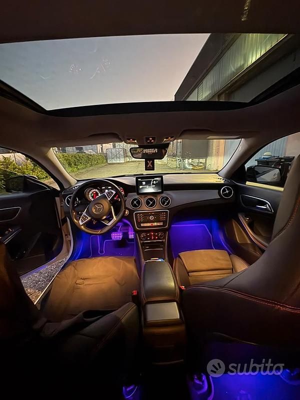 Usata Mercedes CLA200 Premium 136 CV (100 kW) 2016 Bianco Berlina