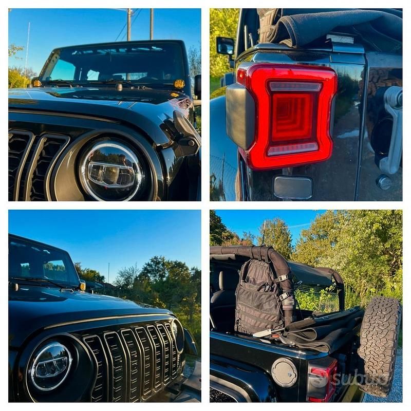 Usata Jeep Wrangler Sahara 2007 Nero SUV