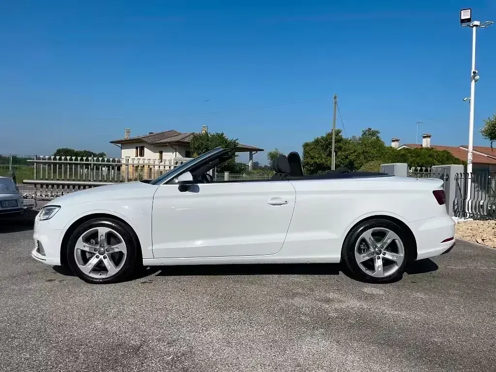 Usata Audi A3 Cabriolet Sport 150 CV (110 kW) 2017 Bianco Cabrio