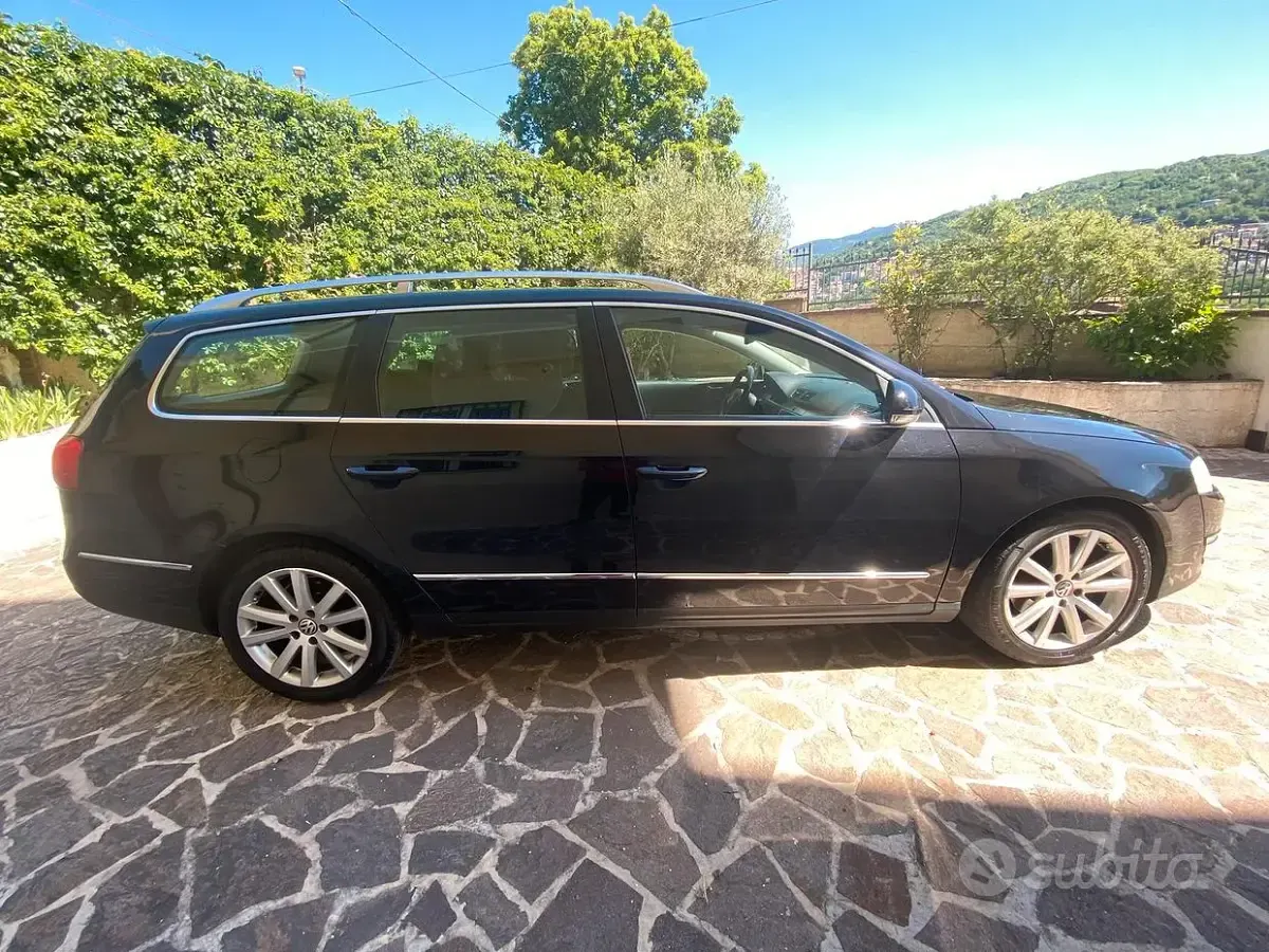 Usata VW Passat 140 CV (102 kW) 2009 Nero Station wagon