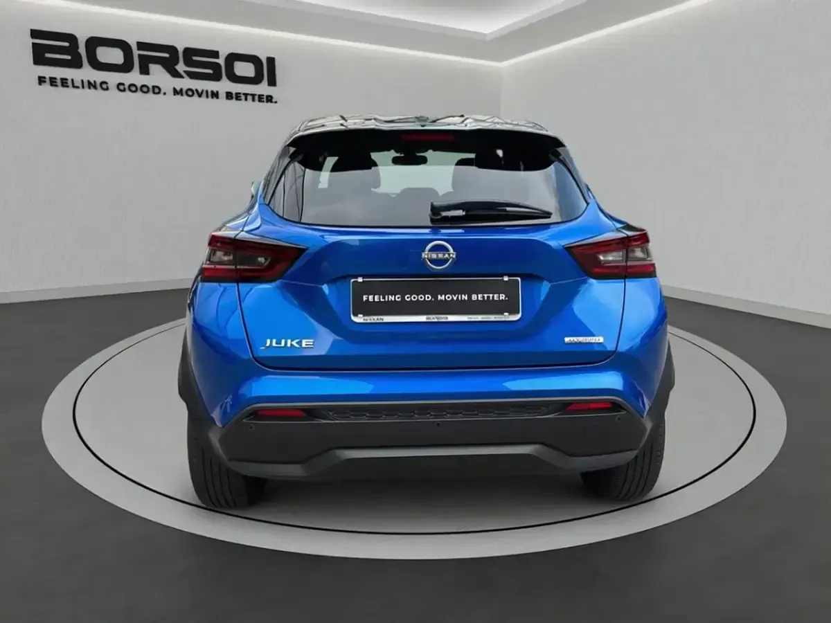 Usata Nissan Juke N-Connecta 93 CV (68 kW) 2022 Magnetic blue/black metallic SUV