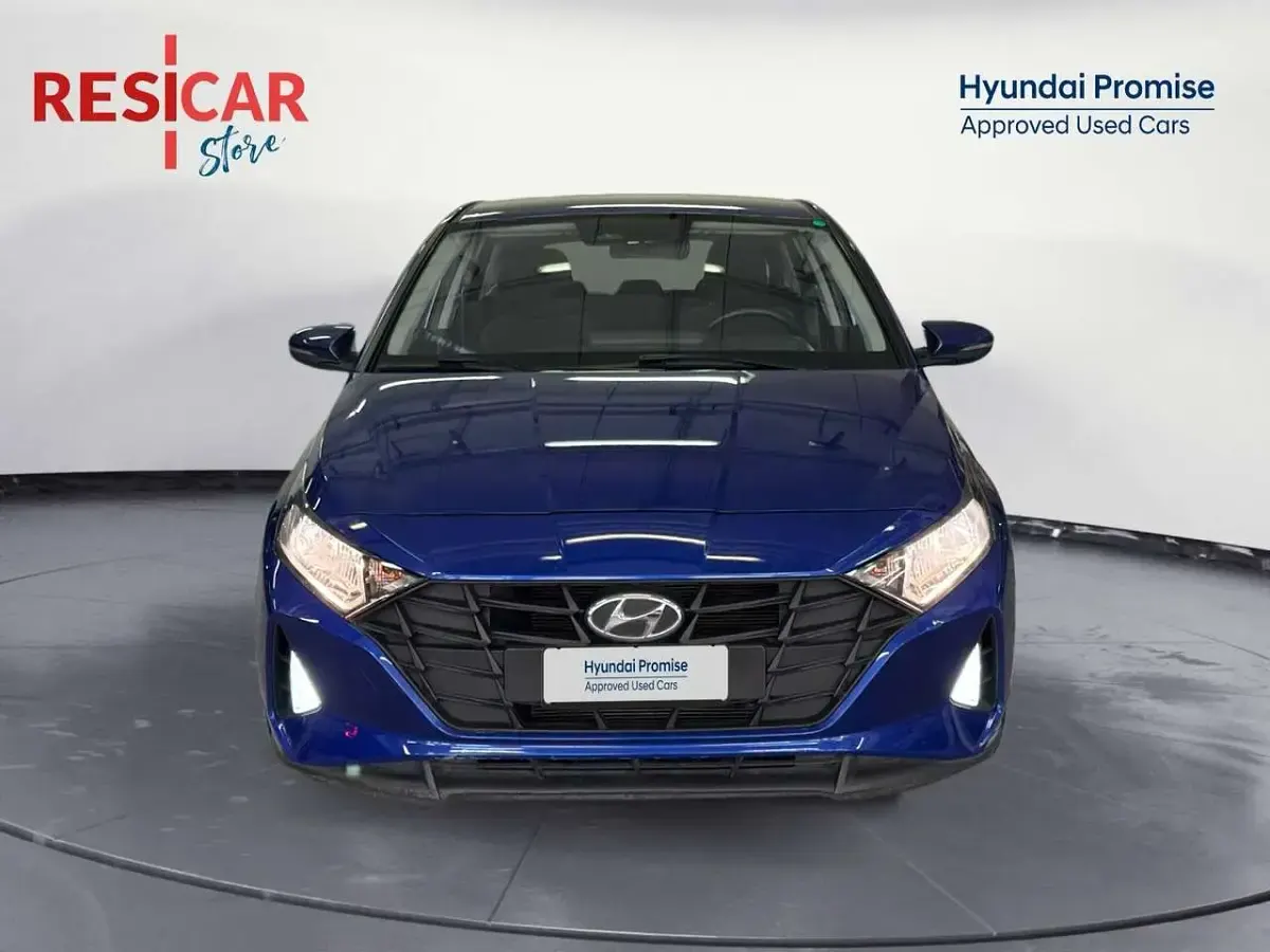 Usata Hyundai i20 84 CV (61 kW) 2021 Blu Utilitaria