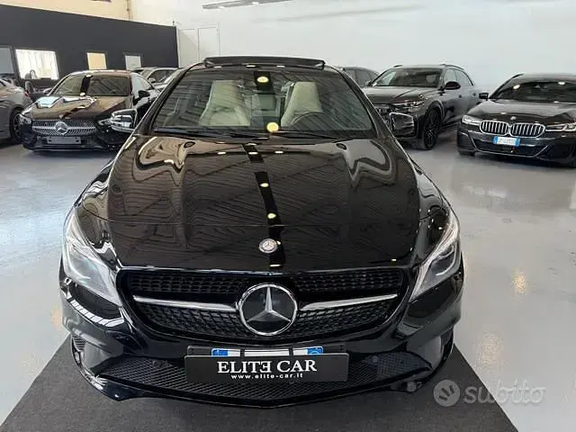 Usata Mercedes CLA250 211 CV (155 kW) 2015 Nero Coupé