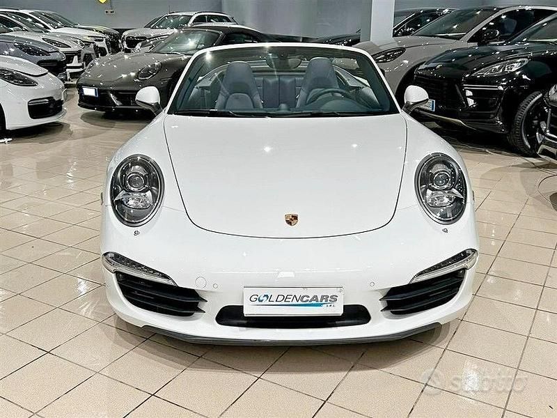 Usata Porsche 911 Carrera Cabriolet 349 CV (256 kW) 2014 Bianco Cabrio