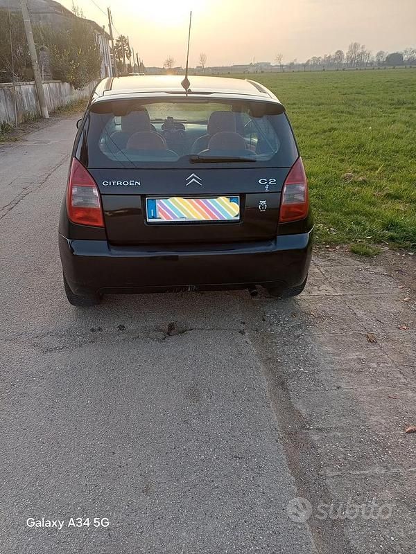 Usata Citroën C2 2004 Nero Utilitaria