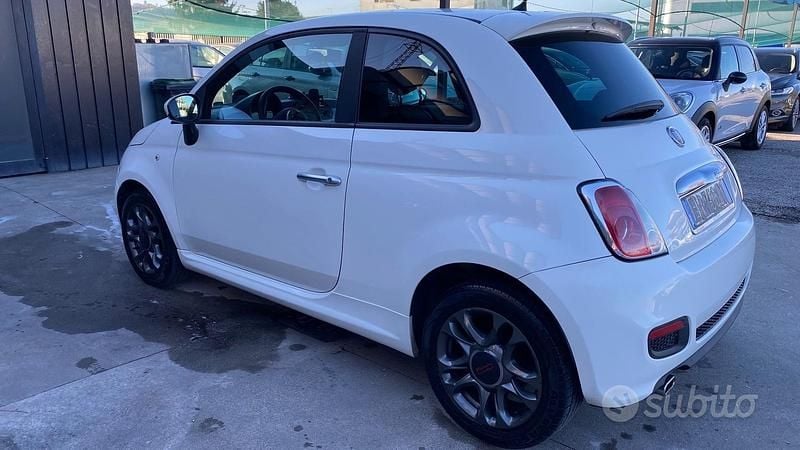 Usata Fiat 500 Lounge 2014 Bianco Berlina