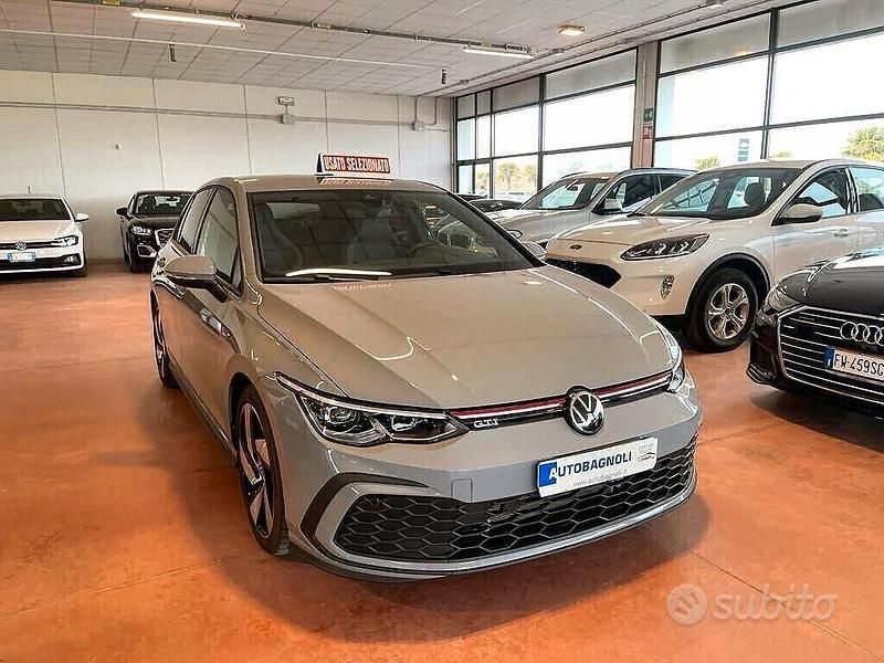 Usata VW Golf VII GTI 245 CV (180 kW) 2021 Grigio Utilitaria