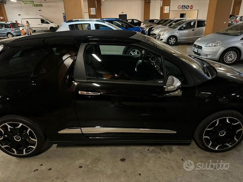 Usata Citroën DS3 Cabriolet 92 CV (67 kW) 2014 Nero Cabrio