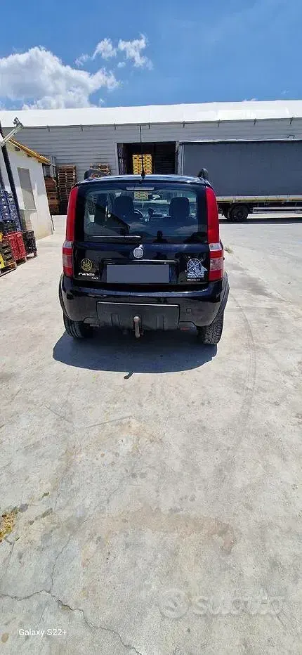 Usata Fiat Panda 4x4 69 CV (50 kW) 2008 Nero Utilitaria