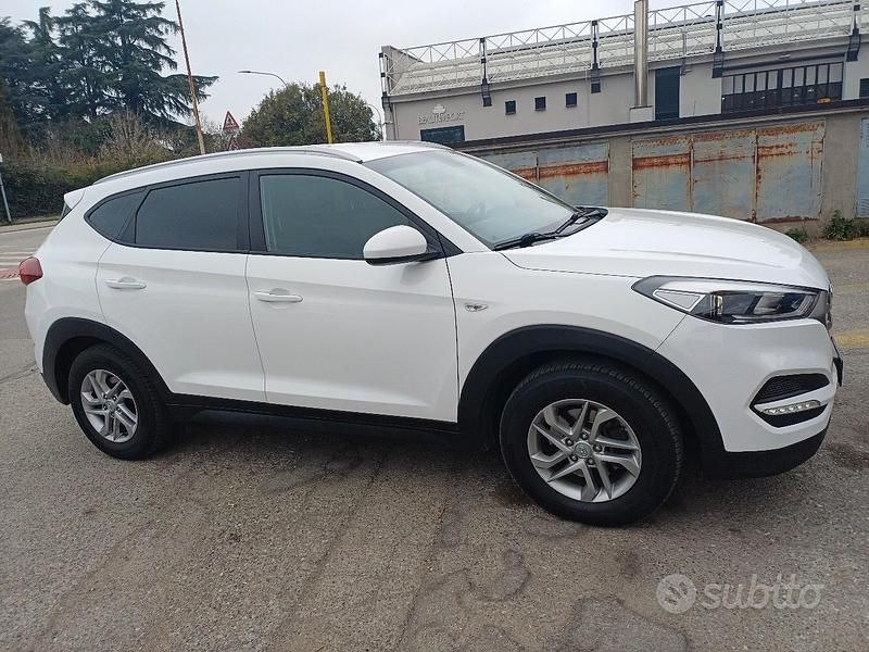 Usata Hyundai Tucson 136 CV (100 kW) 2017 Bianco SUV