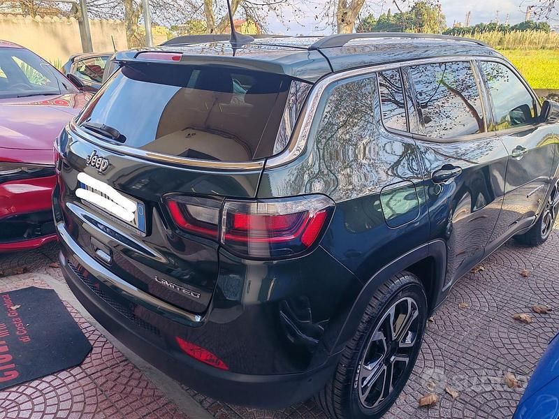 Usata Jeep Compass Limited 131 CV (96 kW) 2021 Verde SUV