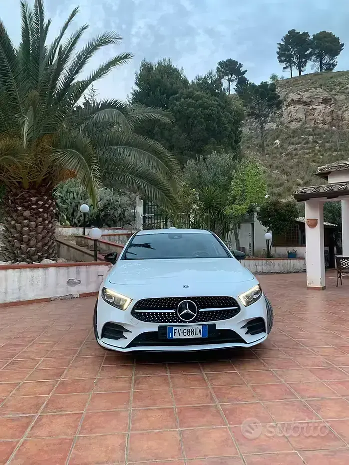 Usata Mercedes A250 Premium 224 CV (164 kW) 2019 Bianco Berlina