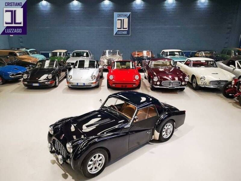 Blu Usata 1957 Triumph TR3 Cabrio | 49.800 € - Immagine 1/4