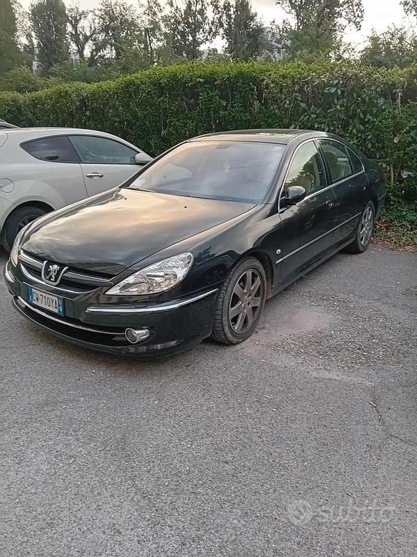 Usata Peugeot 607 204 CV (150 kW) 2006 Nero Berlina