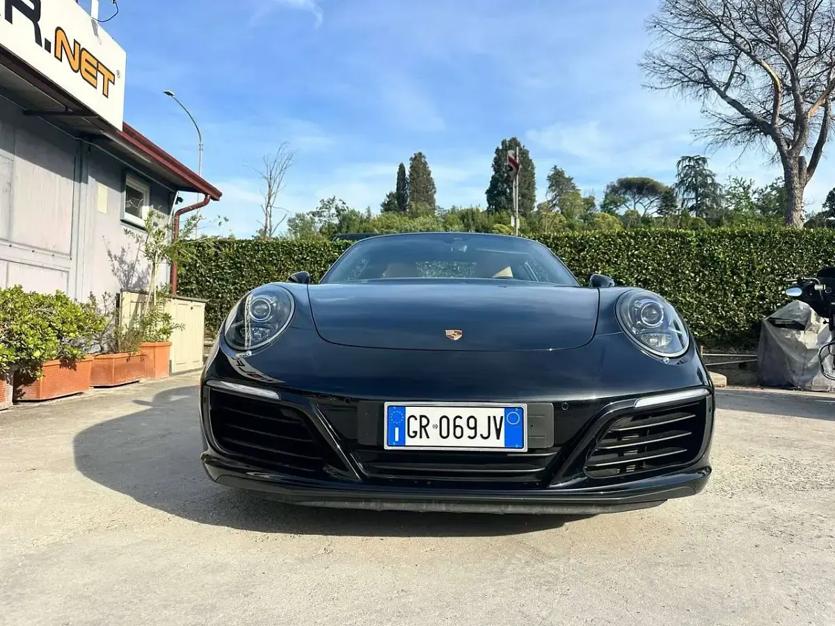 Usata Porsche 991 370 CV (272 kW) 2018 Nero Cabrio