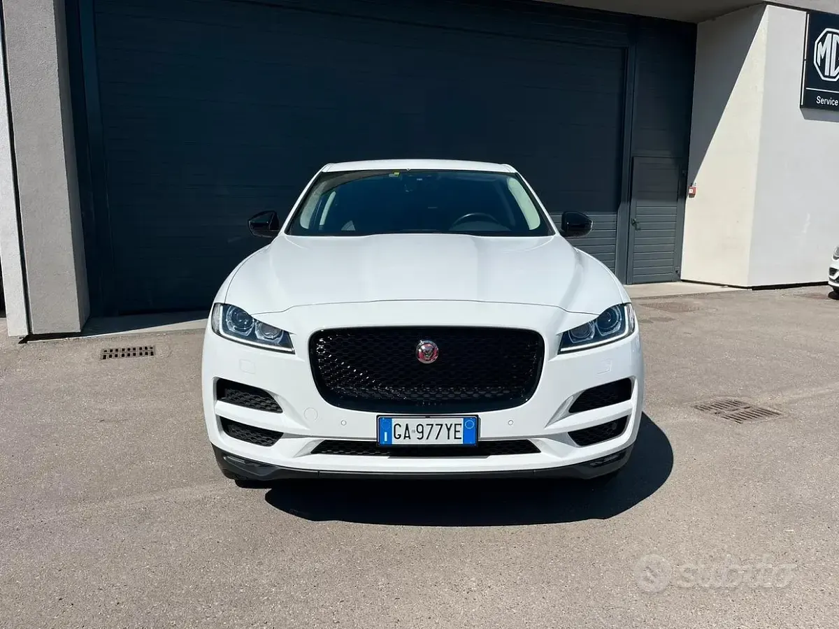 Brugt Jaguar F-Pace Prestige 180 HK (132 kW) 2020 Hvid SUV