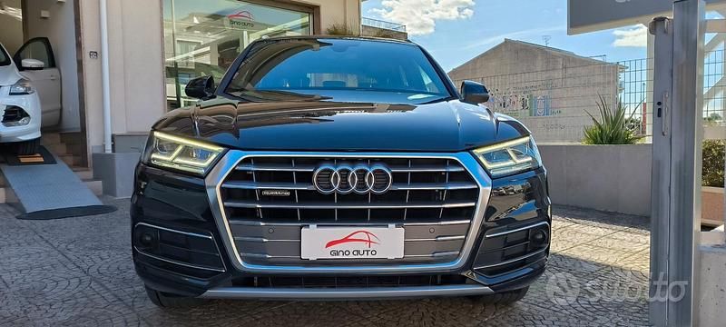 Usata Audi Q5 S-Line 190 CV (139 kW) 2019 Blu SUV