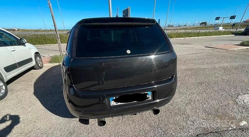 Usata Fiat Grande Punto 2006 Nero Utilitaria