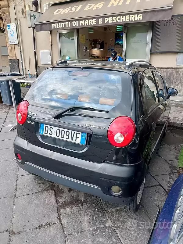 Usata Chevrolet Matiz 2008 Nero Utilitaria