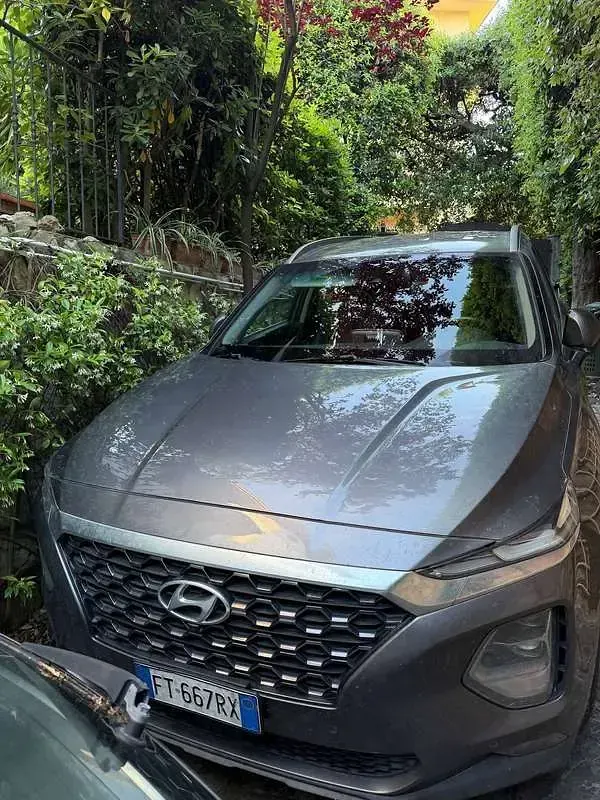 Usata Hyundai Santa Fe XPrime 200 CV (147 kW) 2019 Grigio SUV