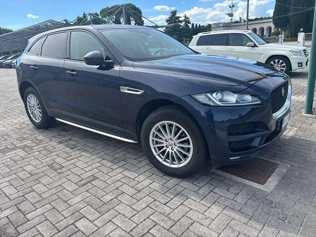 Usata Jaguar F-Pace 179 CV (131 kW) 2016 Blu/azzurro SUV