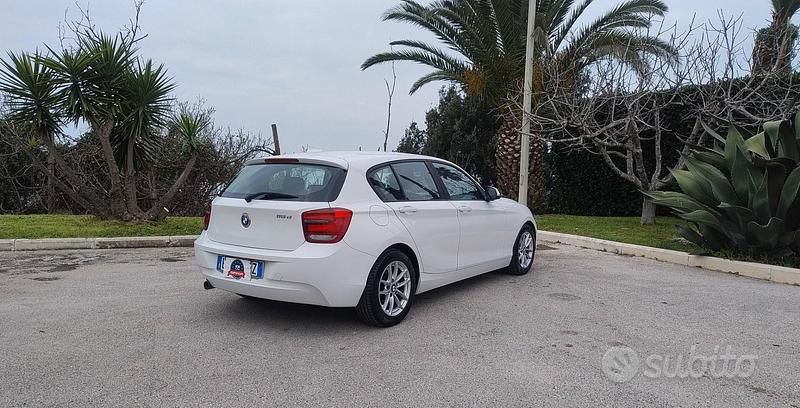 Usata BMW 116 Efficient Dynamics 116 CV (85 kW) 2012 Bianco Utilitaria