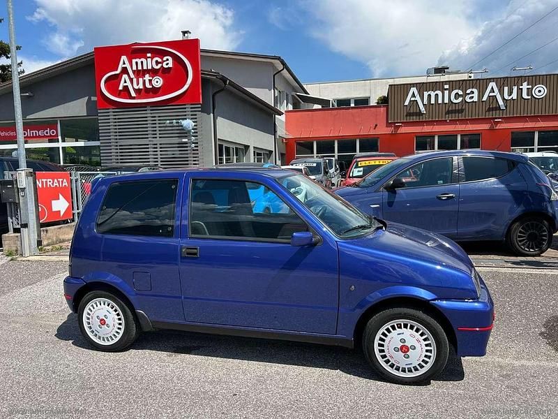 Usata Fiat Cinquecento Collezione 54 CV (39 kW) 1997 Blu/azzurro Utilitaria