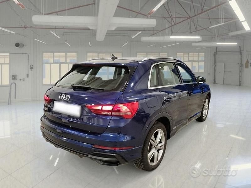 Usata Audi Q3 S-Line 149 CV (109 kW) 2021 Blu SUV