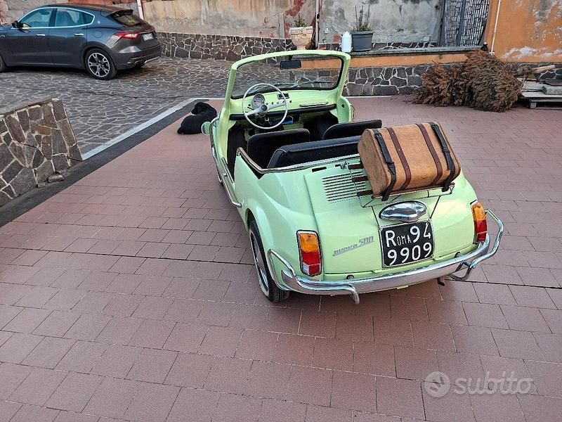 Usata Fiat 500 1960 Verde Utilitaria