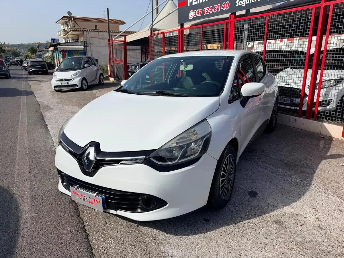 Usata Renault Clio IV 75 CV (55 kW) 2013 Bianco Berlina