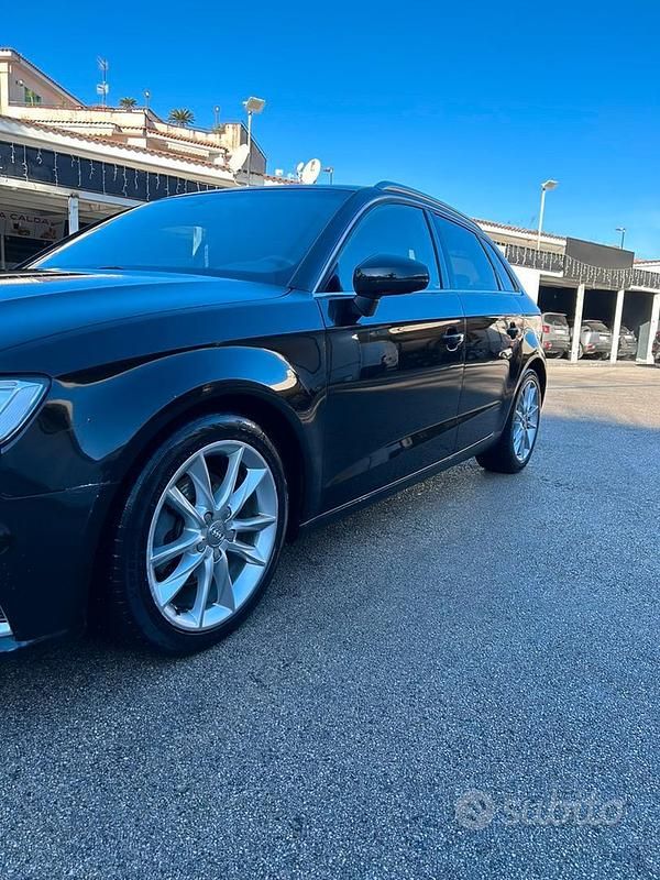 Usata Audi A3 116 CV (85 kW) 2017 Nero Berlina