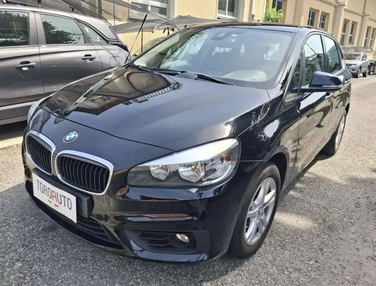 Usata BMW 216 Active Tourer Luxury Line 116 CV (85 kW) 2015 Nero Monovolume