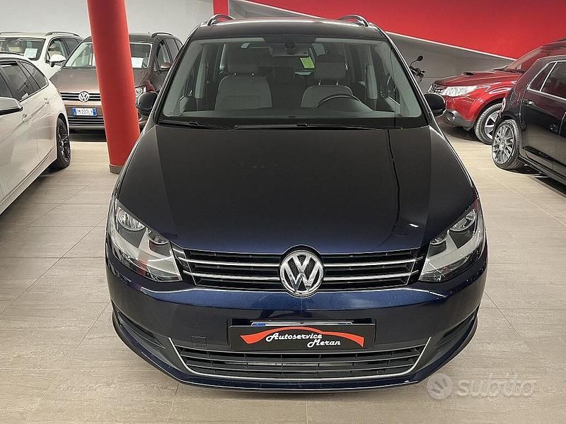 Usata VW Sharan 140 CV (102 kW) 2014 Blu Monovolume