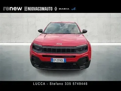 Usata Jeep Avenger Longitude 100 CV (73 kW) 2023 Rosso SUV
