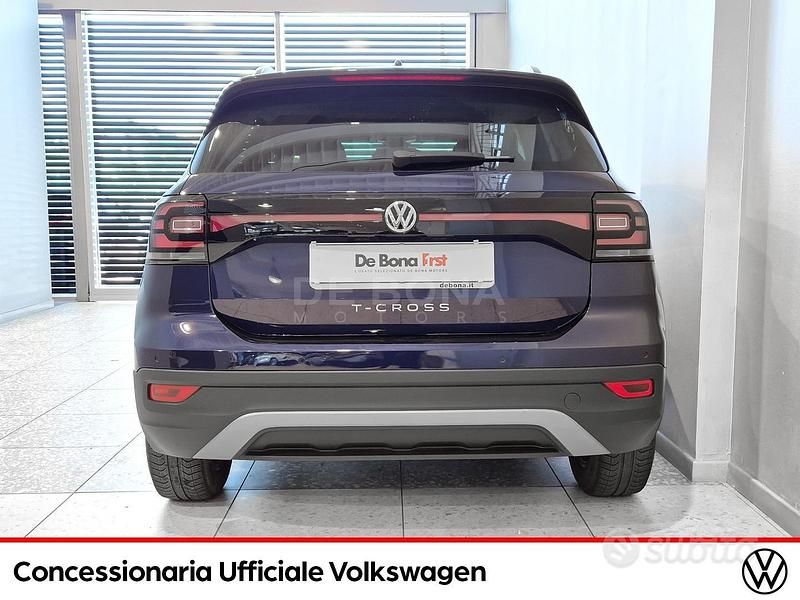 Usado VW T-Cross 95 CV (69 kW) 2020 Azul SUV