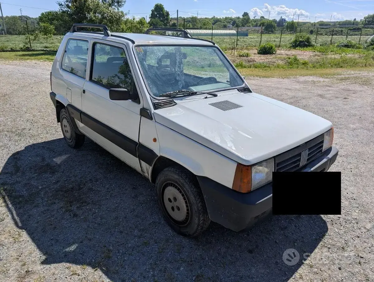 Usata Fiat Panda 54 CV (39 kW) 2002 Bianco Berlina