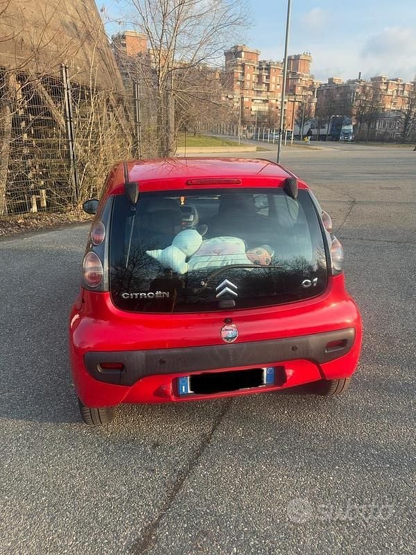 Usata Citroën C1 68 CV (50 kW) 2008 Rosso Utilitaria